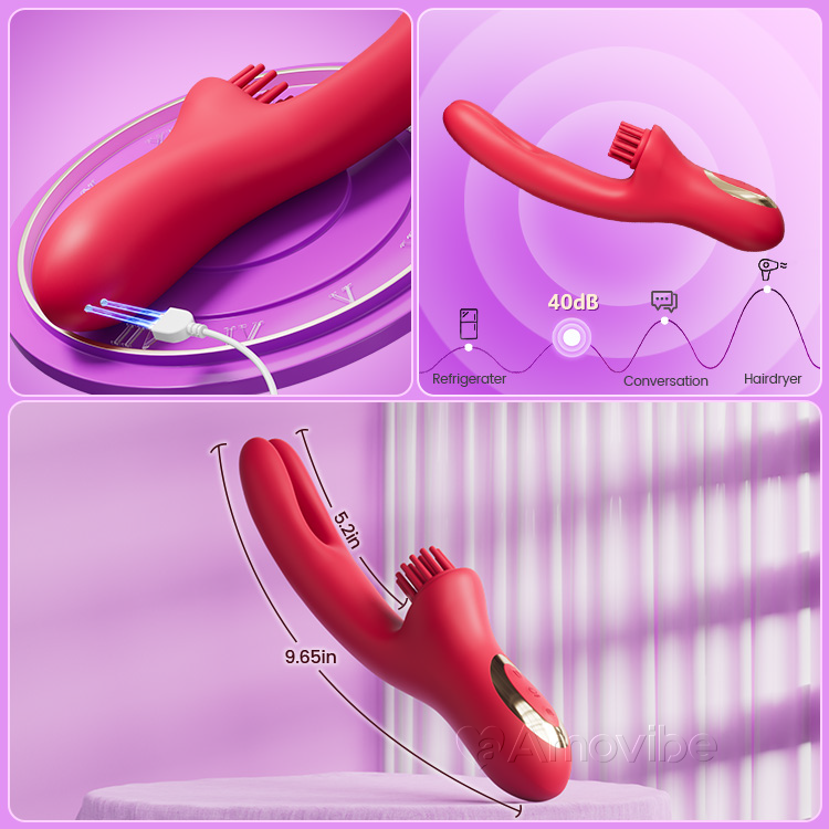 Vibrador Sensual Conejito Invitador con Vibración Cosquilleante