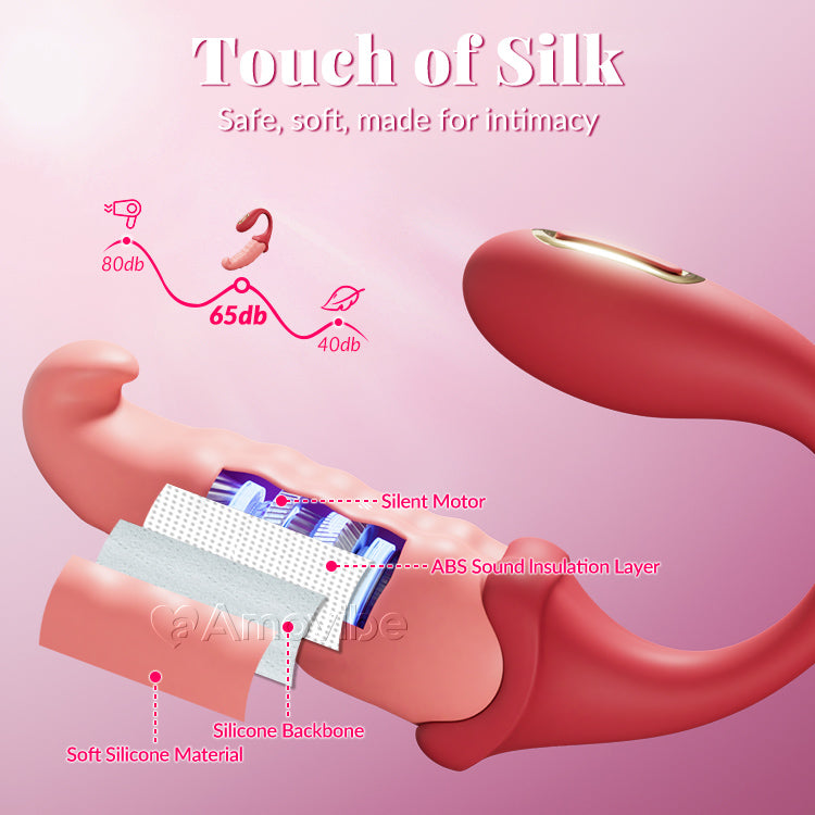 G-Spot Vibrator: Pulsating C-Spot Stim, Remote-Controlled & Silent