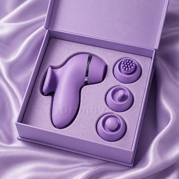 4-in-1 Personal Massager with Interchangeable Heads