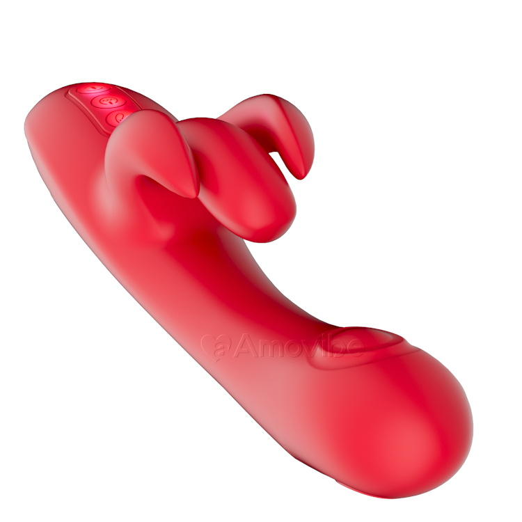 Trio Bliss - Vibrador de golpeteo para punto G con masajeador de clítoris y vibración