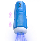 Masturbador masculino con vibración y empuje