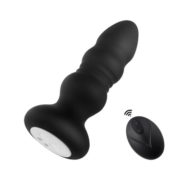 Tapón anal vibrante con modo LED